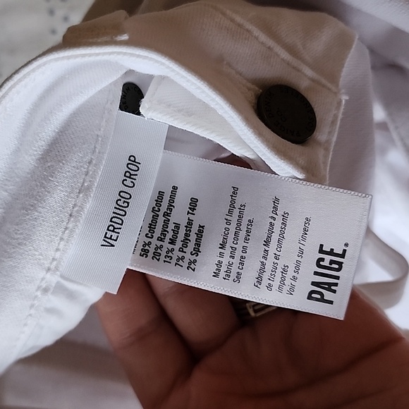 Paige Verdugo Crop Ankle Jeans - Picture 4 of 6